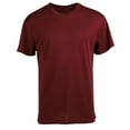 thumbnail image 1 of JingHai Men's Workout Short Sleeve Tee Clearance Tops Cooling Performance Athletic T-Shirt Short Sleeve Crew Neck Tshirt for Men Wine S, 1 of 5