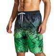 JingHai Mens Swim Trunks with Compression Liner 7" Inch Inseam Swim