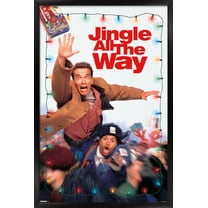 Jingle All The Way (1996) - One Sheet Wall Poster, 14.725" x 22.375" Framed