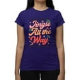 thumbnail image 1 of Jingle All the Way - Holiday Vibes Tee, 1 of 4