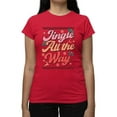 thumbnail image 1 of Jingle All the Way - Holiday Vibes Tee, 1 of 4