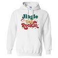 thumbnail image 1 of Jingle Bell Rockin' Hoodie Sweatshirt Unisex Large White, 1 of 5