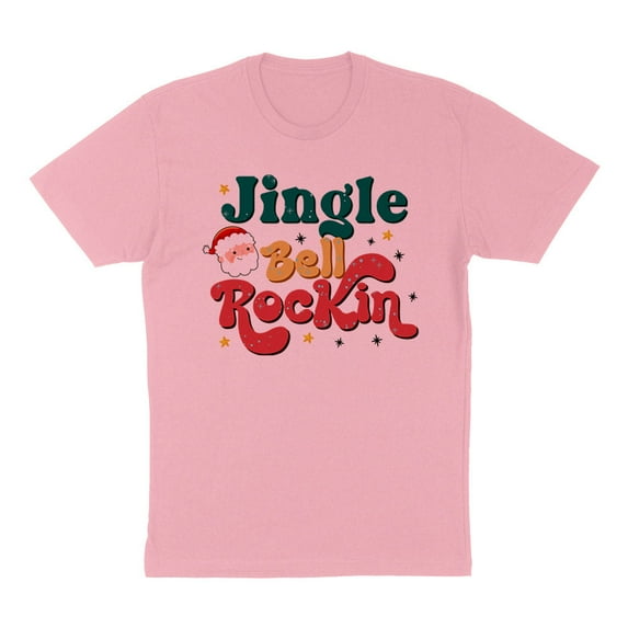 Jingle Bell Rockin' Shirt Unisex 3X-Large Pink