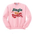 thumbnail image 1 of Jingle Bell Rockin' Sweatshirt Unisex Small Pink, 1 of 5