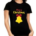 thumbnail image 1 of Jingle Bell Womens Christmas Shirt Funny Christmas Pajamas for Women Plus Size Christmas Clothes for Women, 1 of 9