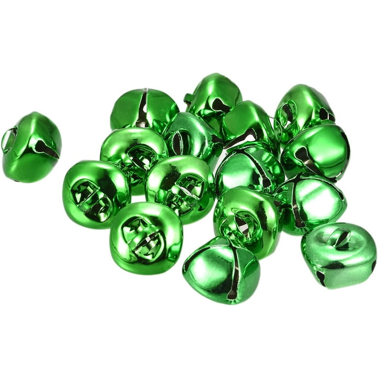Jingle Bells, 1(25mm) 80pcs Small Bells for Crafts DIY Christmas, Holiday  Decoration, Musical Party, Home, Festival, Wedding, Green 