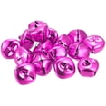thumbnail image 1 of Jingle Bells, 1"(25mm) 80pcs Small Bells for Crafts DIY Christmas, Holiday Decoration, Musical Party, Home, Festival, Wedding, Rose Red, 1 of 5