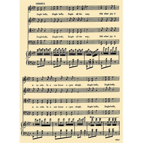 Jingle Bells 2 Pierpont James Poster Print by Jingle Bells 2