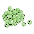 thumbnail image 1 of Jingle Bells, 22mm 30pcs Craft Bells for DIY Holiday Decoration, Musical Party, Wedding, Grass Green, 1 of 6