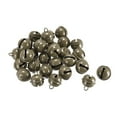 thumbnail image 1 of Jingle Bells, 22mm 80pcs Craft Bells for DIY Holiday Decoration, Party, Home, Festival, Wedding, Dark Brown, 1 of 5