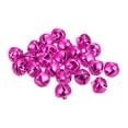 thumbnail image 1 of Jingle Bells, 5/16"(8mm) 80 Pack Small Bells for Crafts DIY Christmas, Rose Red, 1 of 5