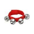 thumbnail image 1 of Jingle Bells under $5! Bzdzmqm Wrist Bells Jingle Bells Ankle Bells, Musical Percussion Instrument Bracelet, 4 Bells For Party Christmas, Festival Celebration Accessories, Dance Performance Props, 1 of 1