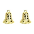thumbnail image 1 of Jingle Bells Christmas Ornaments Plastic Christmas Bells Decor for Tree Xmas Wedding Party Decorations, Hanging Bell Ornaments for Wreaths, Home Holiday Decorations, Festive Pendants, 1 of 4