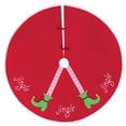thumbnail image 1 of Jingle Elf Legs Tree Skirt, 1 of 2