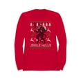 thumbnail image 1 of Jingle Hells Krampus Design Men's Sweatshirt, 1 of 3