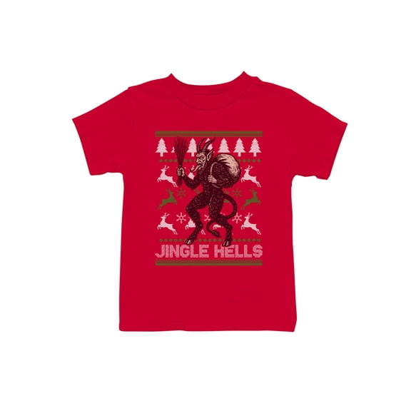 Jingle Hells Krampus Design Youth's T-shirt