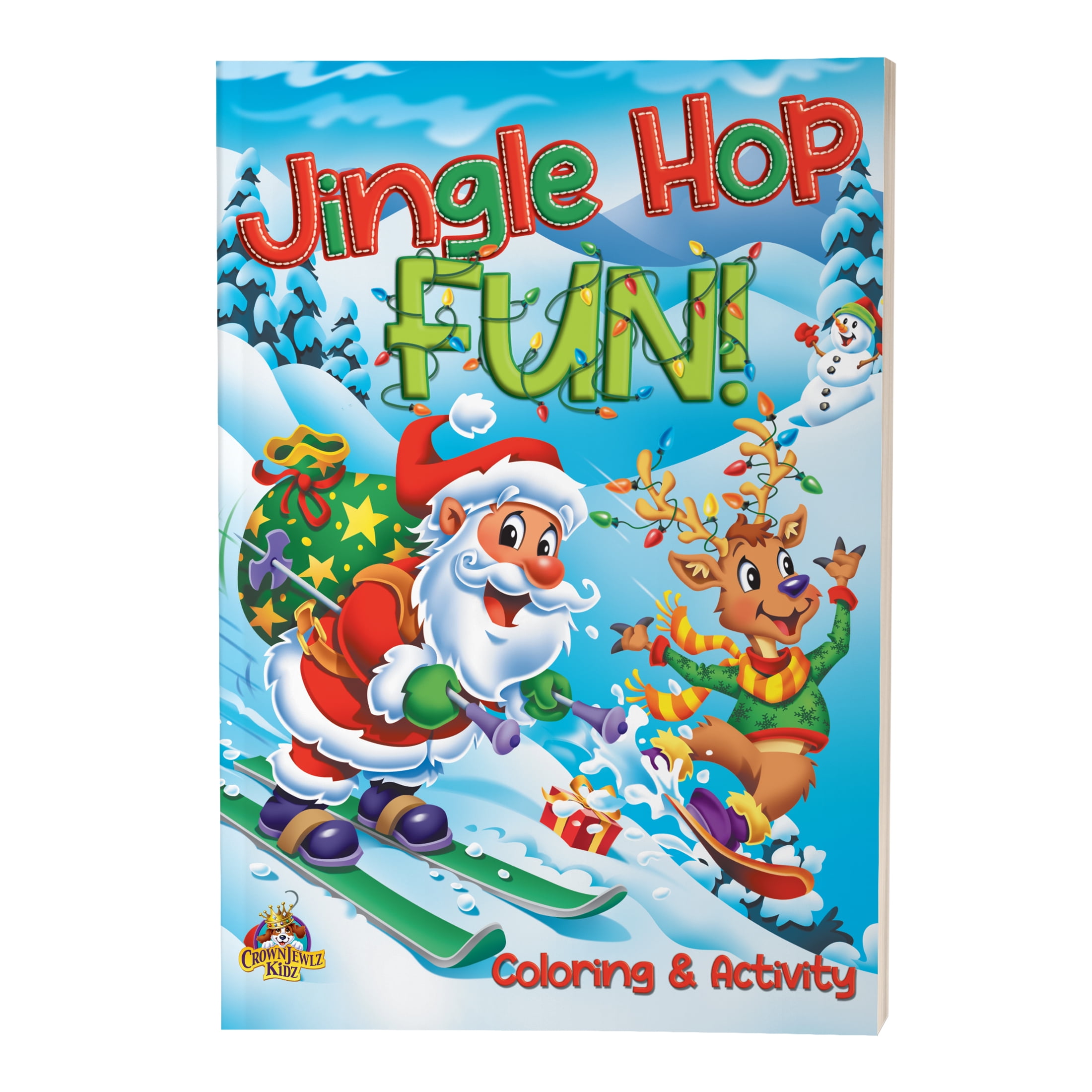 Jingle Hop Fun Coloring and Activity Book (Paperback) - Walmart.com