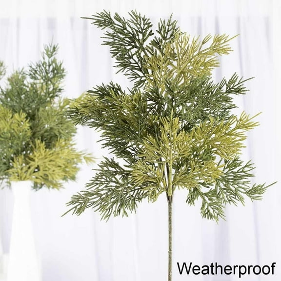 Jingle Jolly Cedar Pine Christmas Floral Picks