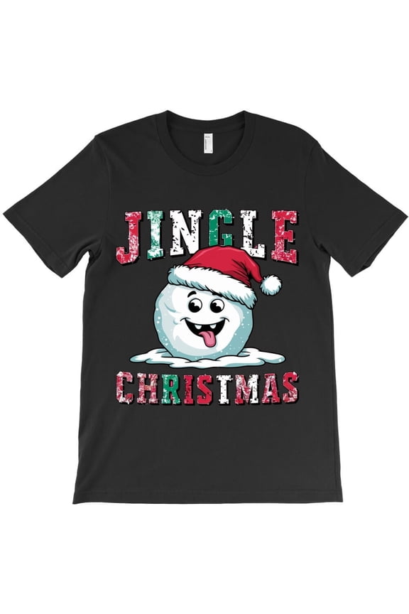 Jingle Spark Funny Merry Christmas Holiday Season Festive Graphic H29841 Unisex T-Shirt, Up to 5XL Available