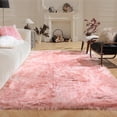 thumbnail image 1 of Jingle bears Fuzzy Rug 3x5 Faux Fur Sheepskin Rug for Living Room Pink Fluffy Area Rug for Girls Bedroom Nursery Room Rectangle, 1 of 6