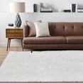 thumbnail image 1 of Jingle bears White Rug 3x4 Faux Sheepskin Rug Fur Fluffy Fuzzy Area Rug for Bedroom Living Room Entryway, 1 of 6