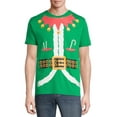 thumbnail image 1 of Jingly Bells Men's Christmas T-Shirt, 1 of 5