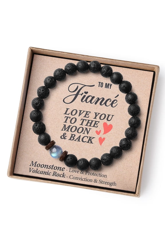 Jingswick Valentine's Day Gift Engagement Gift Birthday Gift Teenage Boys Gift Teenage Boys Creative Gift 16th Birthday Gift Easter Gift Beaded Bracelet Wedding Anniversary Gift (Men)