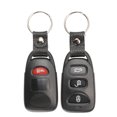 thumbnail image 1 of Jingyuqin Car Key Shell Case For Hyundai Elantra Sonata Santa For Kia Carens Replacement 2+1 2 3+1 Buttons Remote Fob 2+1 Button, 1 of 5