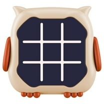 Multi-Game Puzzle Console, Portable Electronic Tic Tac Toe, Brain Teaser Travel Toy, Kids Logic Training Game, Handheld Fun