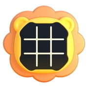 Multi-Game Puzzle Console, Portable Electronic Tic Tac Toe, Brain Teaser Travel Toy, Kids Logic Training Game, Handheld Fun