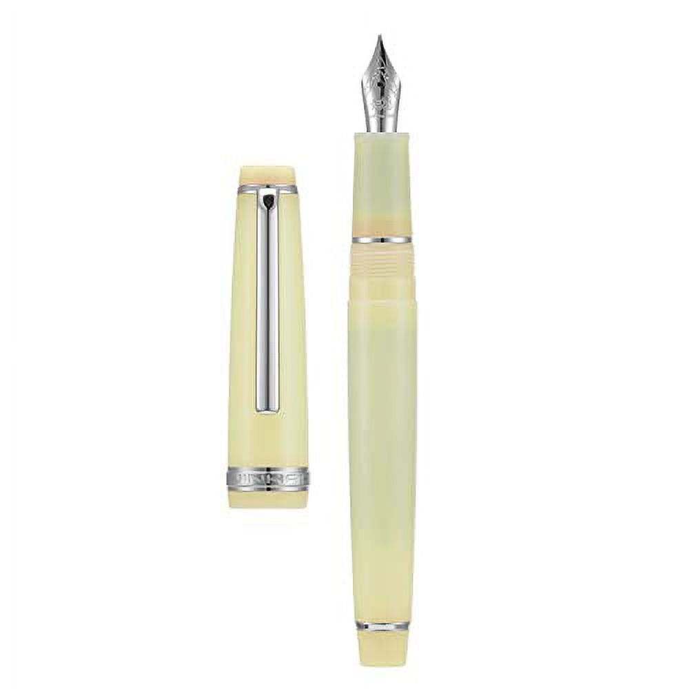 Jinhao 82 Acrylic Fountain .. Pen, Iridium Extra Fine .. Nib with Ink