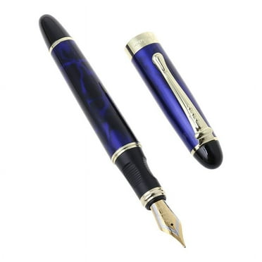 Jinhao X450 Luxury Men's Fountain Pen Business Student 0.5mm Extra Fine Nib Call
