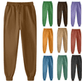 thumbnail image 1 of Jinhomg Baggy Sweatpants for Women Active Fleece Jogger Sweatpants Drawstring Casual Athletic Sweat Pants Fall Fashion Winter Clothes Orange,M, 1 of 7