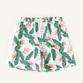 thumbnail image 1 of Jinhomg Beach Swimsuit for Men 2025 Trendy Tropical Hawaiian Floral Print Swim Trunks Lightweight Comfy Elastic Drawstring Waist Board Shorts 90 off Clearance Sale Green XL, 1 of 4