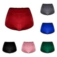 thumbnail image 1 of Jinhomg Hot Pants for Women Plus Size High Waisted Booty Shorts Retro Solid Scrunch Butt Lifting Lounge Shorts Workout Yoga Short Pants Gray XXL, 1 of 7