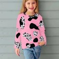 thumbnail image 1 of Jinhomg Kids Boys Girls Causal Tops Fashion 3D Graphic Tees Loose Fit Long Sleeve Tunic Blouse Toddler Funny Birthday Gifts Multicolor 140, 1 of 6