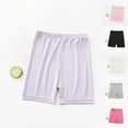 thumbnail image 1 of Jinhomg Little Kids Casual Shorts Lightweight Comfy Modal Shorts Basic Solid House Pants Leggings Under Dress Clothes Sales Today Clearance Hot Pink 9-10Years, 1 of 7