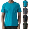 thumbnail image 1 of Jinhomg Mens Casual Summer Tee Shirts Loose Fit Comfy Plain Crew Neck Tops Big and Tall Short Sleeve T-Shirts Lightweight Daily Wear Dark Gray XXL, 1 of 8