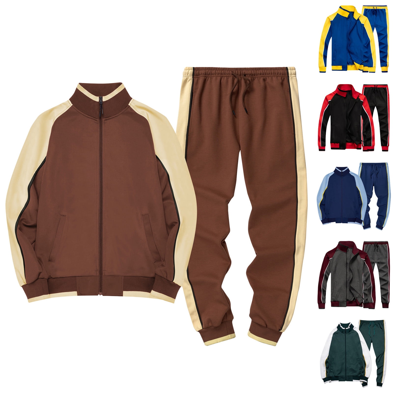 MASSWO 80s 90s Outfits For Women, 2 Piece Tracksuit Sets For