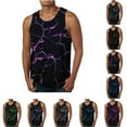 thumbnail image 1 of Jinhomg Mens Tank Top 2025 Trendy Novelty Graphic Undershirt Breathable Comfy Quick Dry Workout Shirts Big and Tall Casual Sleeveless Sportswear Pink XL, 1 of 5