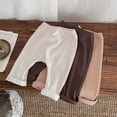 thumbnail image 1 of Jinhomg Soft Leggings for Toddler Fall Lightweight Comfy Cotton Pants Boys Girls Ankle Length Comfortable Pants White 3Y, 1 of 6