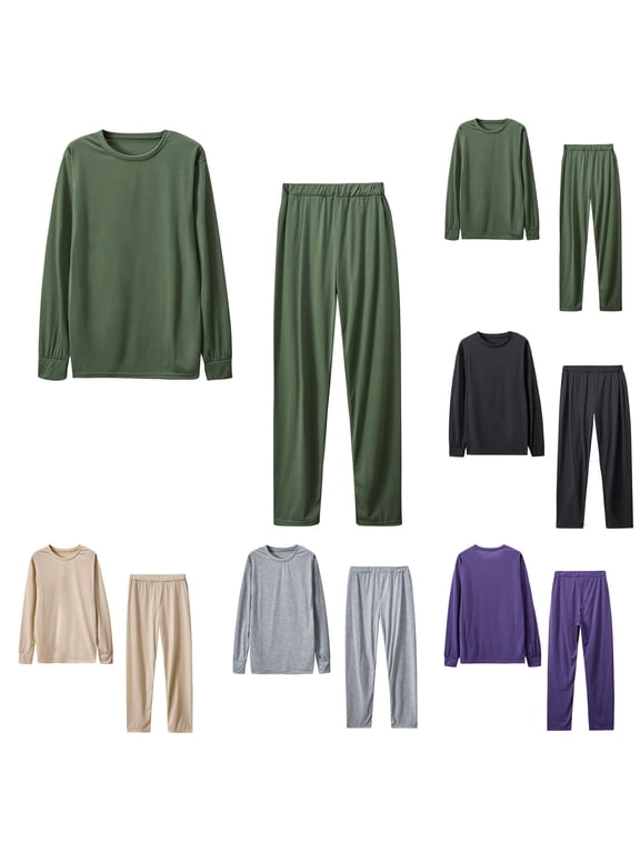 Two Piece Lounge Set for Women Womens 2 Piece Outfits Long Sleeve Casual Cotton Pajama Sets Loungewear Sleepwear Sets Army Green,S