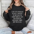 thumbnail image 1 of Jinhomg Womens 2025 Fashion Sweatshirt Cute Letter Print Pullover Oversized Comfy Long Sleeve Drop Shoulder Tops Casual Daily Wear Fall Saving Coffee XL, 1 of 6