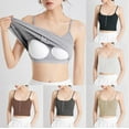 thumbnail image 1 of Jinhomg Womens Cotton Knit Tank Tops Casual Spaghetti Strap Camisole Lightweight Button Down Square Neck Crop Tops Cute Y2K Going Out Wear Black M, 1 of 7