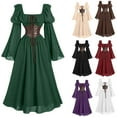 thumbnail image 1 of Jinhomg Womens Fashion Dresses Elegant Floral Lace Patchwork Chiffon Dress Plus Size Casual Comfy Long Sleeve Maxi Dresses Mother Of The Bride Dress Pink XXXXL, 1 of 4