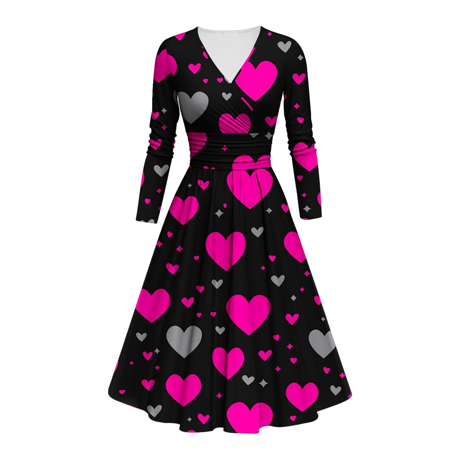 A New Day dress in crinkle print vintage lovers ready to ship