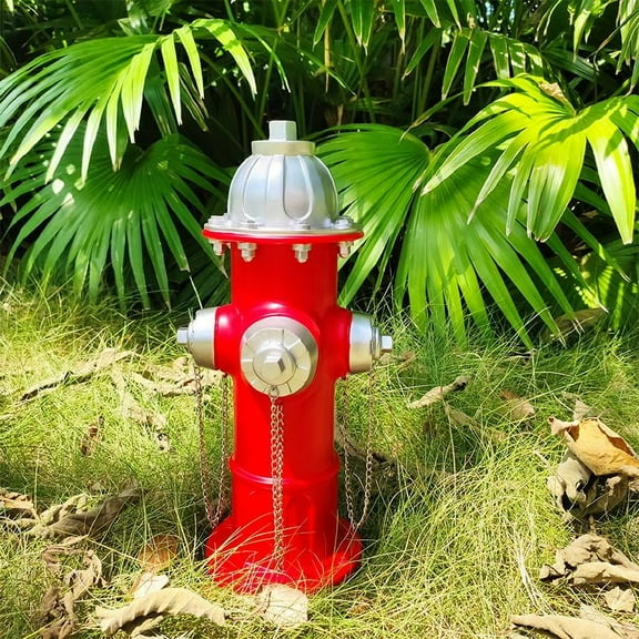 Jinhuoba Small Fire Hydrant Resin Statue - Garden Dog Toilets Decoration
