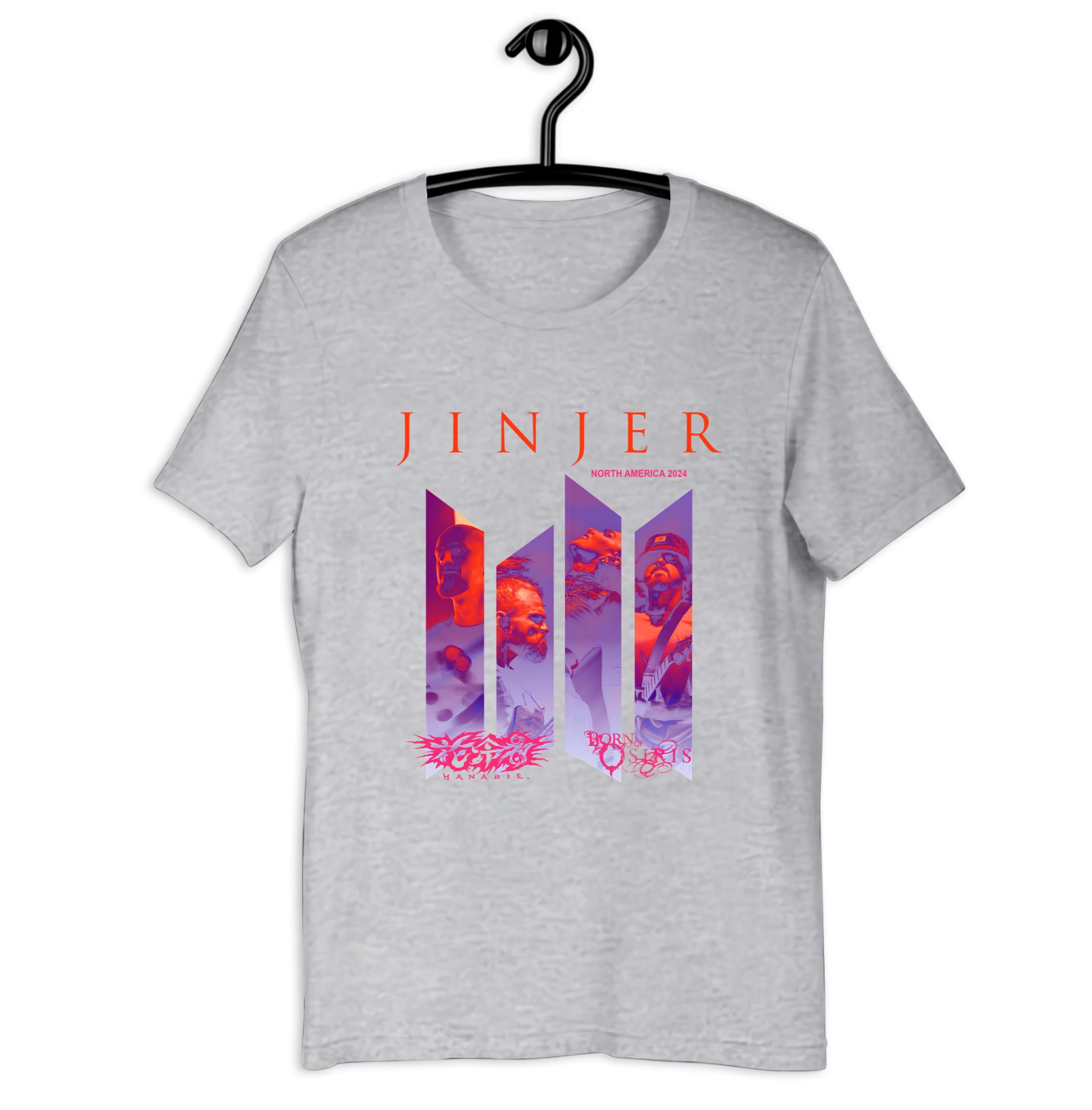 Jinjer 2024 North American Tour tShirt, Jinjer Band Shirt