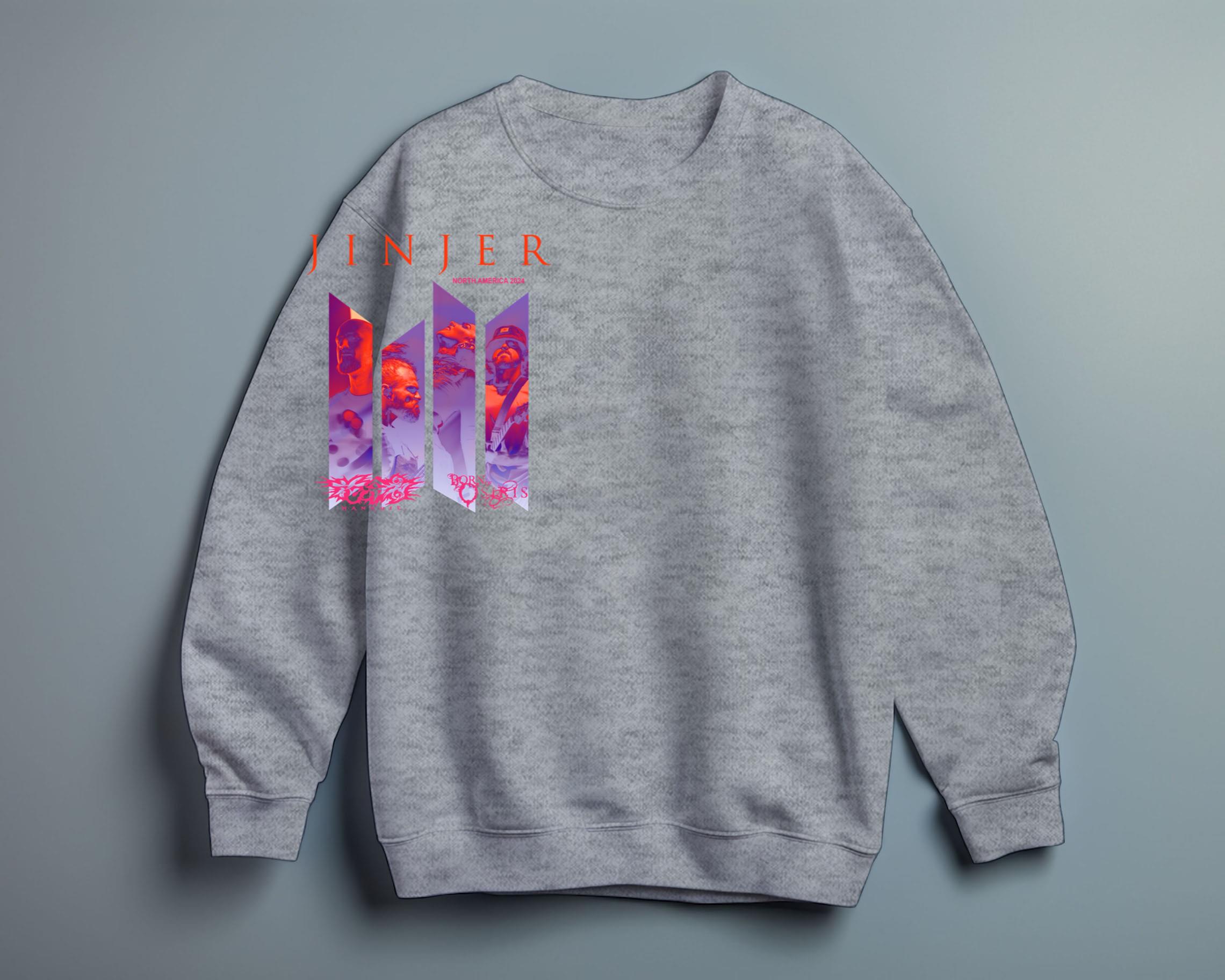 Jinjer 2024 North American Tour tShirt, Jinjer Band Shirt