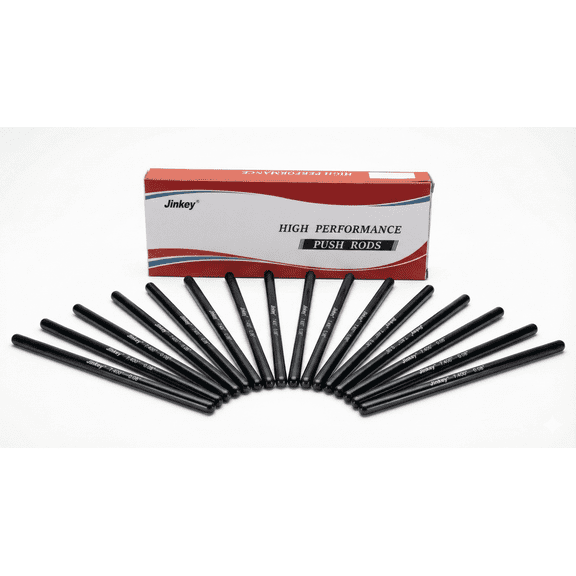 Jinkey® 6.876 Inch Chromoly Pushrods, 5/16 Inch Diameter .080 Wall for Ford 302 Cars and Trucks